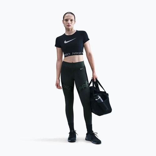 Damen Trainingsleggings Nike Pro Sculpt High-Waisted 7/8 seaweed/vintage green/white
