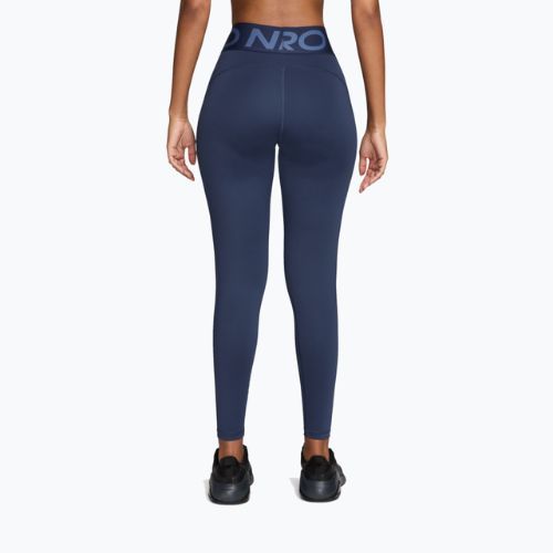 Damenleggings Nike Pro Sculpt midnight navy/white
