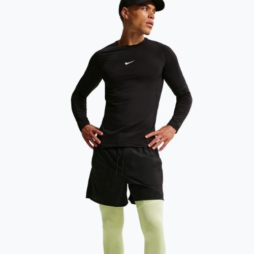 Herren-Trainingstights Nike Pro Dri-Fit Tight Fitness light liquid lime/black