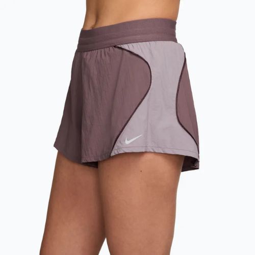 Damen-Shorts Nike Swift UV Repel High-Waisted Tattoo/Light Violet Ore