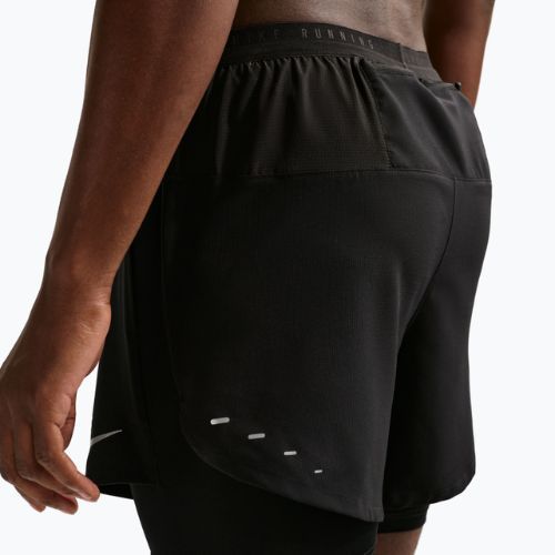 Nike Herren-Laufshorts Stride Dri-Fit Hybrid 5" black