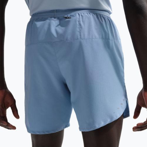 Laufshorts für Herren Nike Stride Dri-Fit Brief-Lined 7" work blue