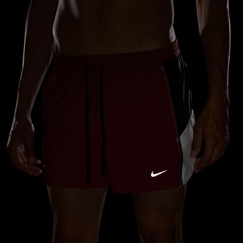 Herren-Laufshorts Nike Retro Dri-Fit Brief-Lined 4" Team Crimson/Black