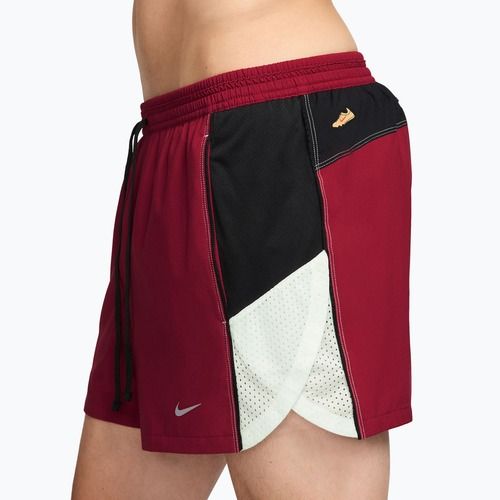 Herren-Laufshorts Nike Retro Dri-Fit Brief-Lined 4" Team Crimson/Black