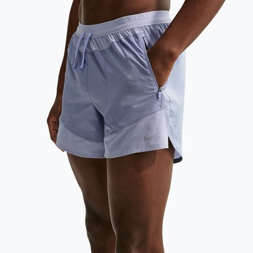 Herren-Shorts Nike Stride Dri-Fit Brief-Lined 5" Iron Purple/Indigo Haze