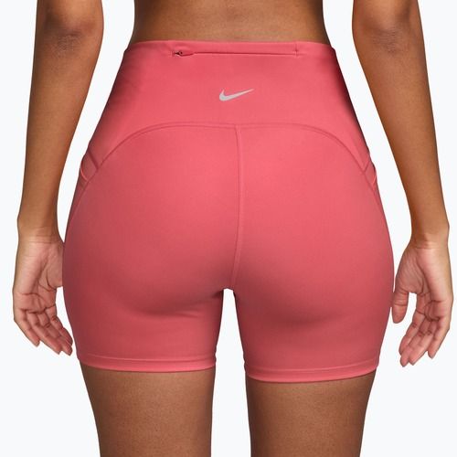 Damen-Laufshorts Nike Swift High-Waisted 4 "sea coral"