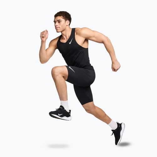 Herren-Laufshorts Nike AeroSwift Dri-Fit ADV 1/2 Tights black/summit white