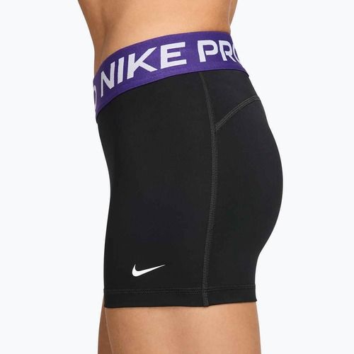 Damen-Shorts Nike Pro 365 3" black/court purple/white
