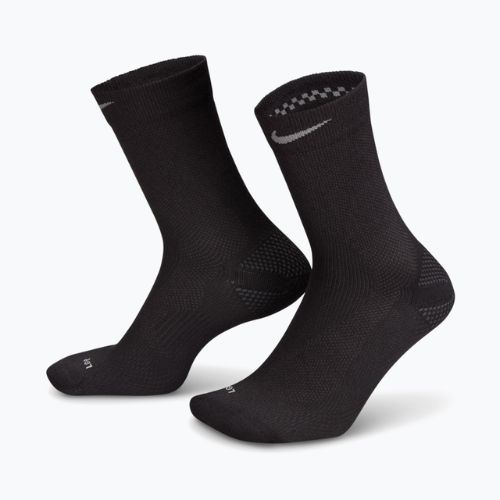 Socken Nike Running Lightweight Crew black/dark smoke grey/smoke grey