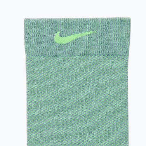 Nike Socken Running Lightweight Crew iron purple/voltage green/voltage green