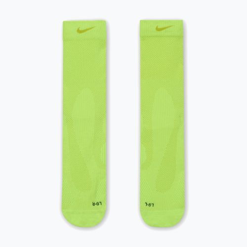 Nike Running Lightweight Crew Socken volt/bright cactus/black/bright cactus