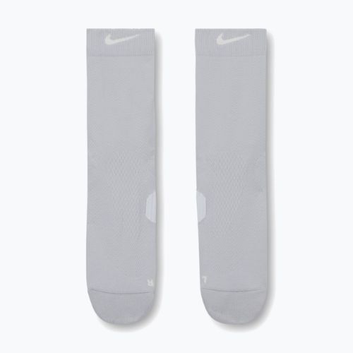 Socken Nike Running Midweight Crew light smoke grey/pure platinum/white