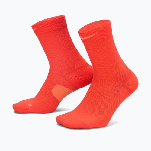 Socken Nike Running Midweight Crew light crimson/turf orange/turf orange