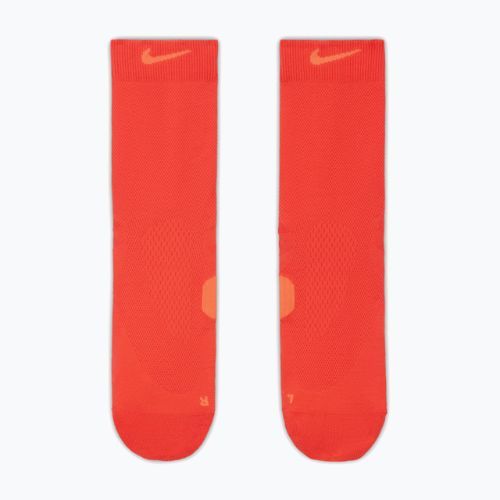 Socken Nike Running Midweight Crew light crimson/turf orange/turf orange
