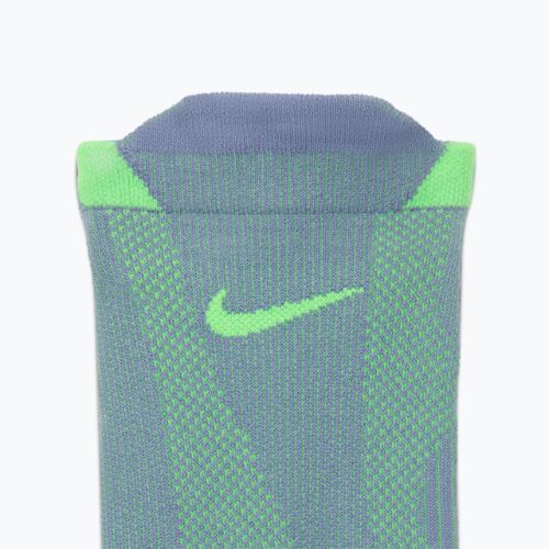 Socken Nike Running Lightweight No-Show Iron Purple/Voltage Green/Voltage Green