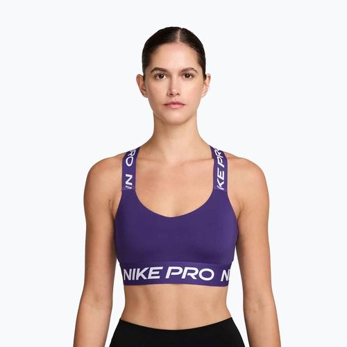 Sport-BH Nike Pro Light-Support court purple/court purple/white