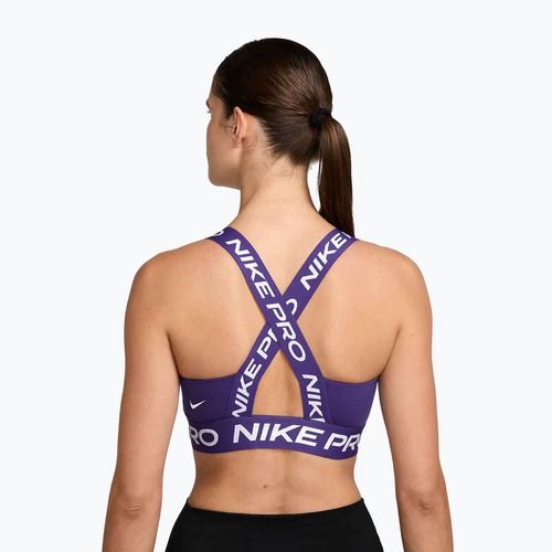 Sport-BH Nike Pro Light-Support court purple/court purple/white
