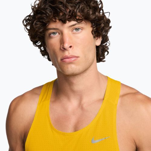 Herren-Laufshirt Nike Fast Dri-Fit laser orange