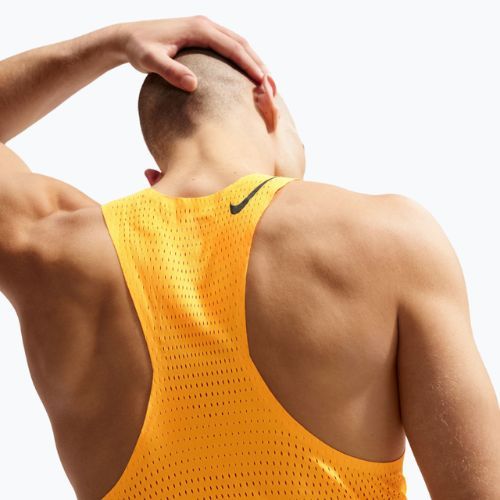 Herren-Laufshirt Nike AeroSwift Dri-Fit ADV Laser Orange/Black