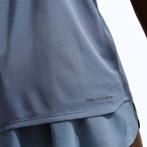 Herren-Laufshirt Nike AeroSwift Dri-Fit ADV diffused blue/black