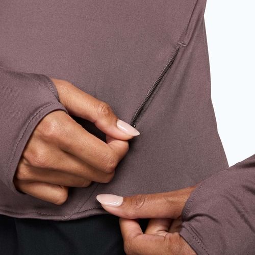 Damen-Longsleeve Nike Swift Dri-Fit UV 1/4-Zip tattoo