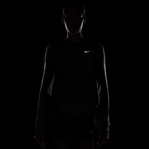 Damen-Lauf-Longsleeve Nike Swift Dri-Fit UV tattoo