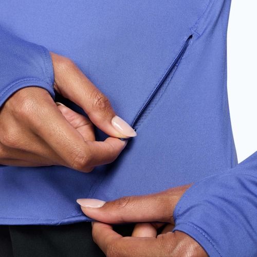 Damen-Lauf-Longsleeve Nike Swift Dri-Fit UV sapphire