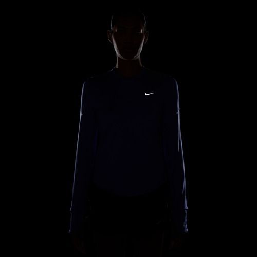 Damen-Lauf-Longsleeve Nike Swift Dri-Fit UV sapphire