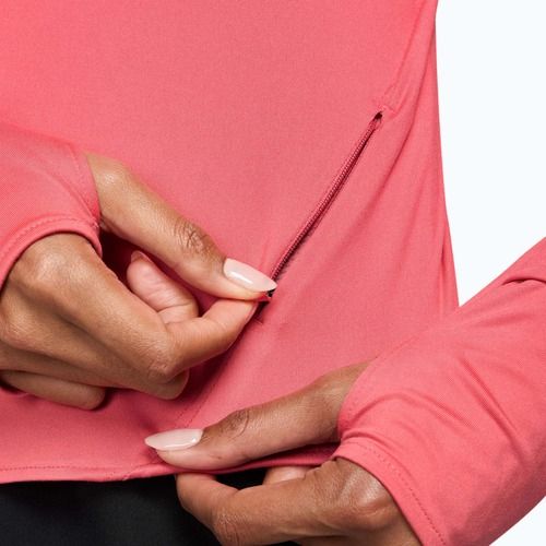 Damen-Longsleeve Nike Swift Dri-Fit UV sea coral