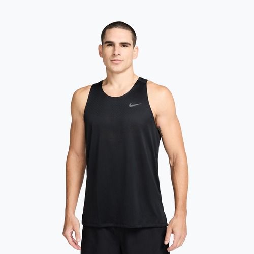 Herren-Laufshirt Nike Stride Dri-Fit ADV black