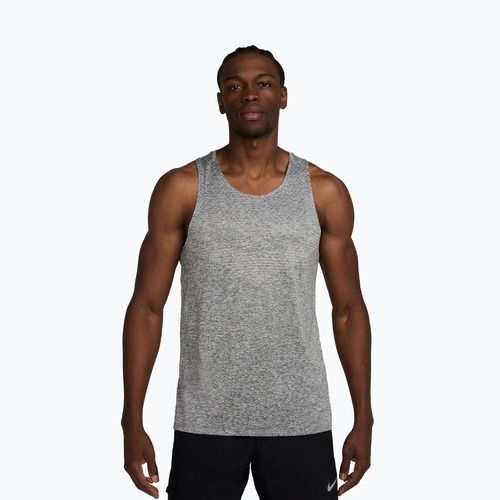 Herren-Laufshirt Nike Stride Dri-Fit ADV smoke grey/heather