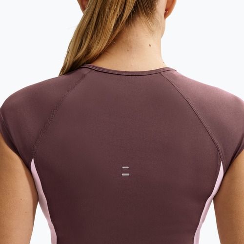 Damen-Laufshirt Nike Swoosh Run Dri-Fit tattoo/pink foam/white