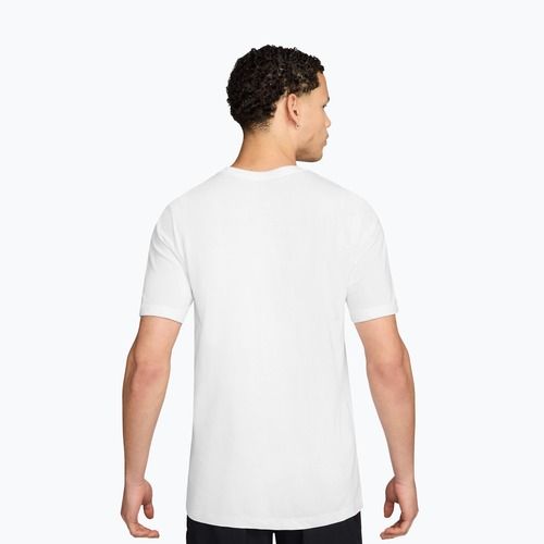 Herren T-Shirt Nike Dri-Fit Running white/moon particle