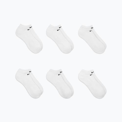 Socken Nike Everyday Cushioned No-Show 6 Paare white/black