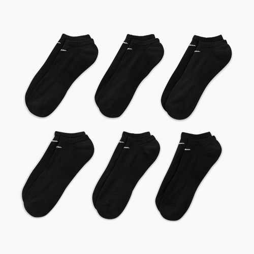 Socken Nike Everyday Cushioned No-Show 6 Paar black/white