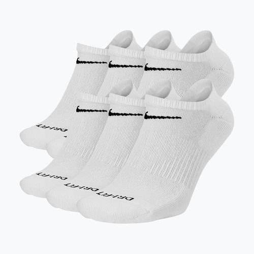 Herrensocken Nike Everyday Plus Cushioned No Show 6 Paar white/black