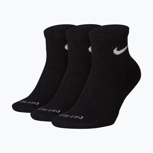 Nike Everyday Plus Cushioned Ankle Socken 3er-Pack black/white