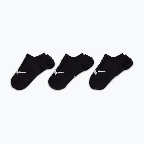 Damensocken Nike Everyday Plus Lightweight Footie 3 Paar black/white