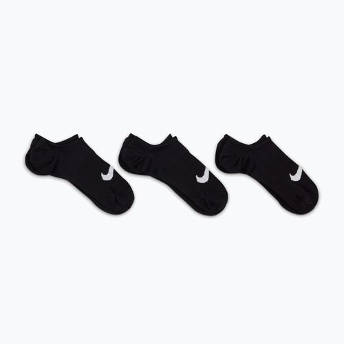 Damensocken Nike Everyday Plus Lightweight Footie 3 Paar black/white