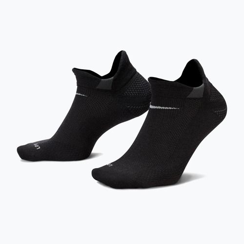 Socken Nike Running No-Show Wool black/dark smoke grey/light smoke grey