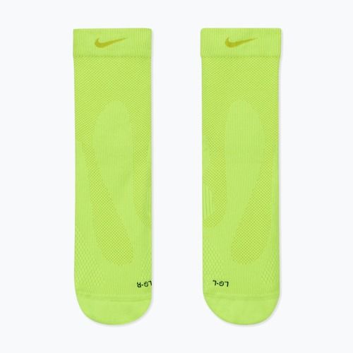 Socken Nike Running Lightweight Micro Crew Volt/Bright Cactus/Black/Bright Cactus