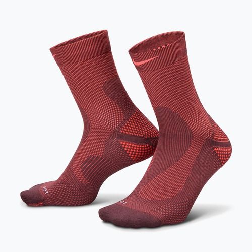 Socken Nike Running Lightweight Micro Crew tattoo/hot lava/pure platinum/hot lava