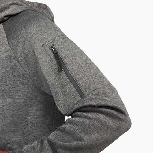 Herren-Trainingsjacke Nike Therma Fit Full-Zip charcoal heather/dark smoke grey/black