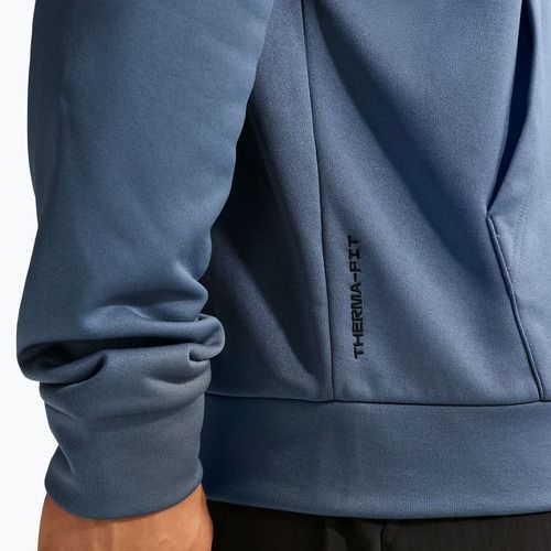 Herren-Trainingsjacke Nike Therma Fit Full-Zip diffused blue/diffused blue/black