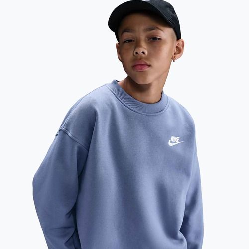 Kinder-Sweatshirt Nike Sportswear Club Fleece world indigo/white