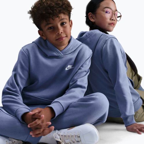 Kinder-Sweatshirt Nike Sportswear Club Fleece world indigo/white