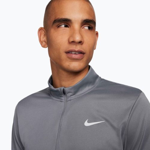 Herren-Laufoberteil Nike Pacer Dri-Fit 1/2 Zip smoke grey