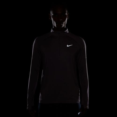 Herren-Laufshirt Nike Stride 1/4 Zip Dri-Fit light violet ore