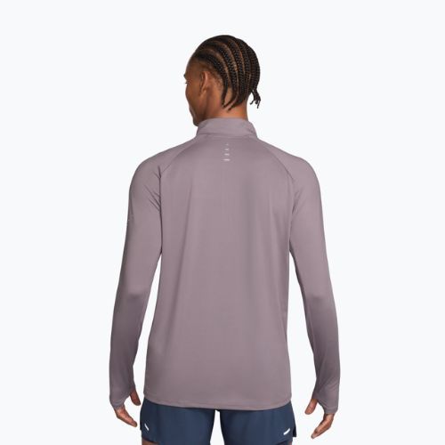 Herren-Laufshirt Nike Stride 1/4 Zip Dri-Fit light violet ore