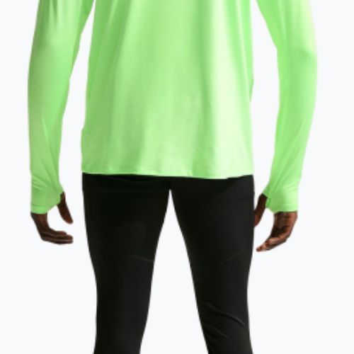 Herren-Laufoberteil Nike Stride 1/4 Zip Dri-Fit lime blast